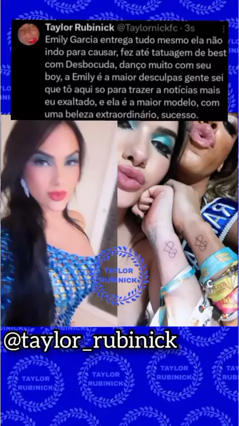 tatuagem emily garcia & emily taylor leak| Discove| Kwai