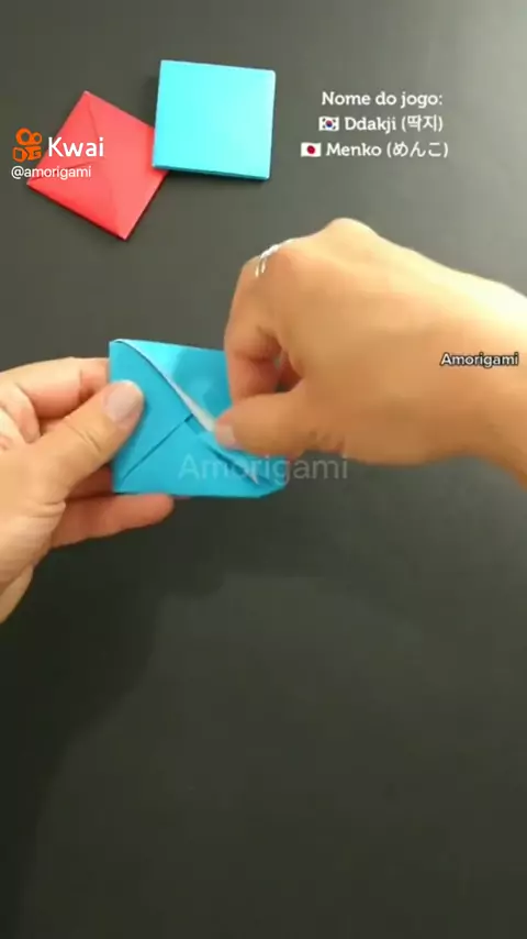 origami de papel facil:origami da série round 6